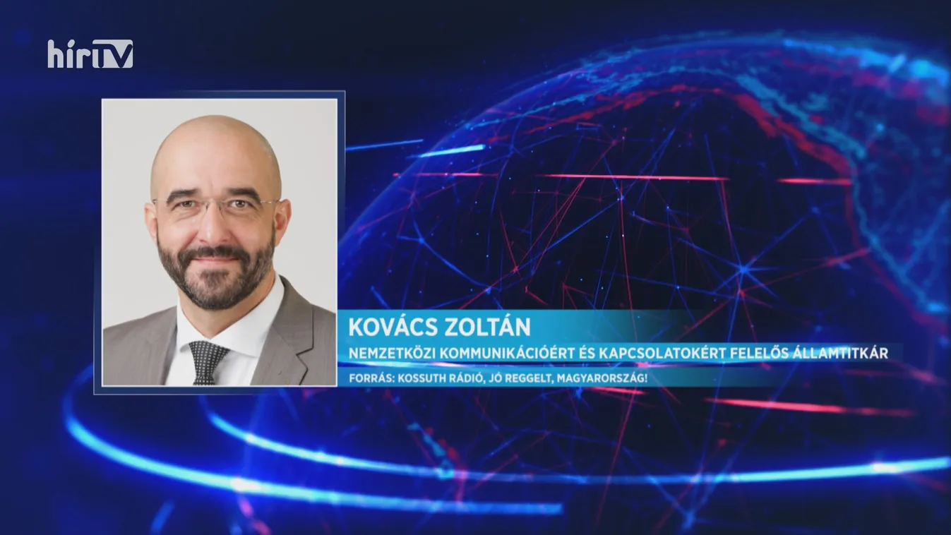 A CNN által alkalmazott manipulációt és a Néppárt elnökét bírálta Kovács Zoltán