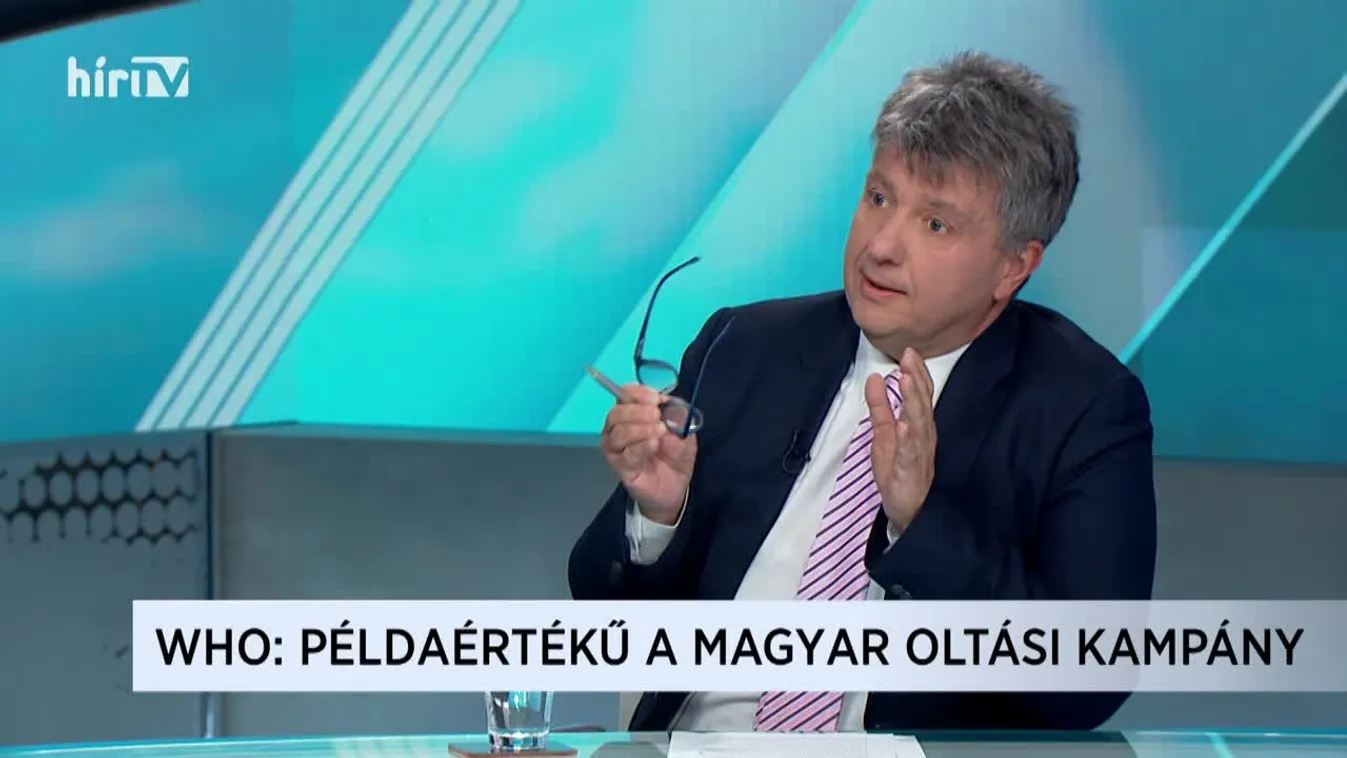 Magyarország élőben extra Dr. Hans Klugevel (2021-04-21)