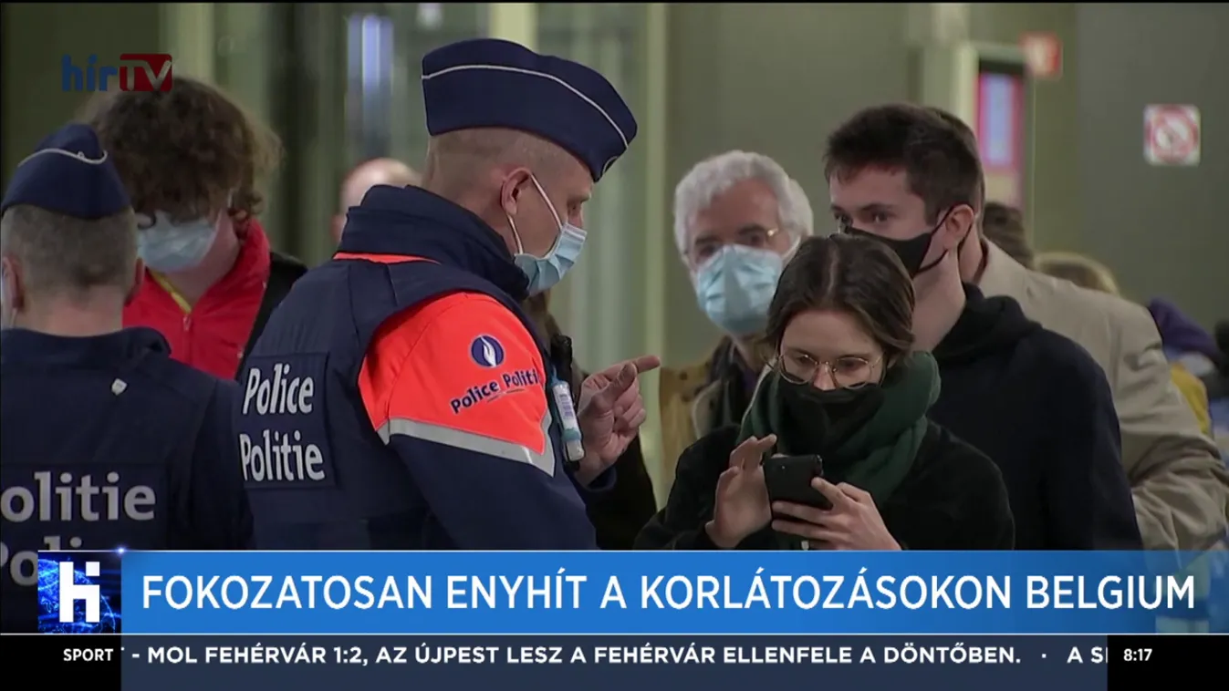 Fokozatosan enyhít a korlátozásokon Belgium