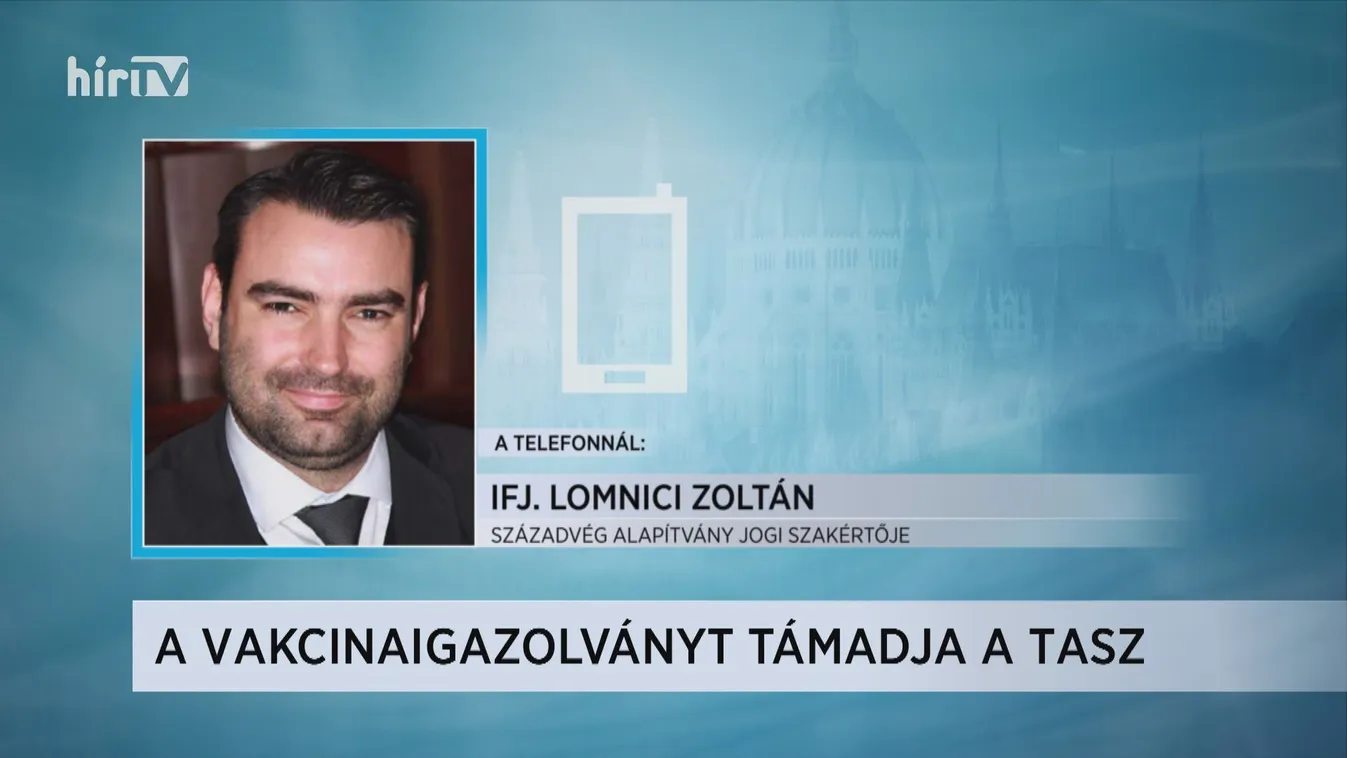 Ifj. Lomnici Zoltán: Nem alkotmányellenes a védettségi igazolvány