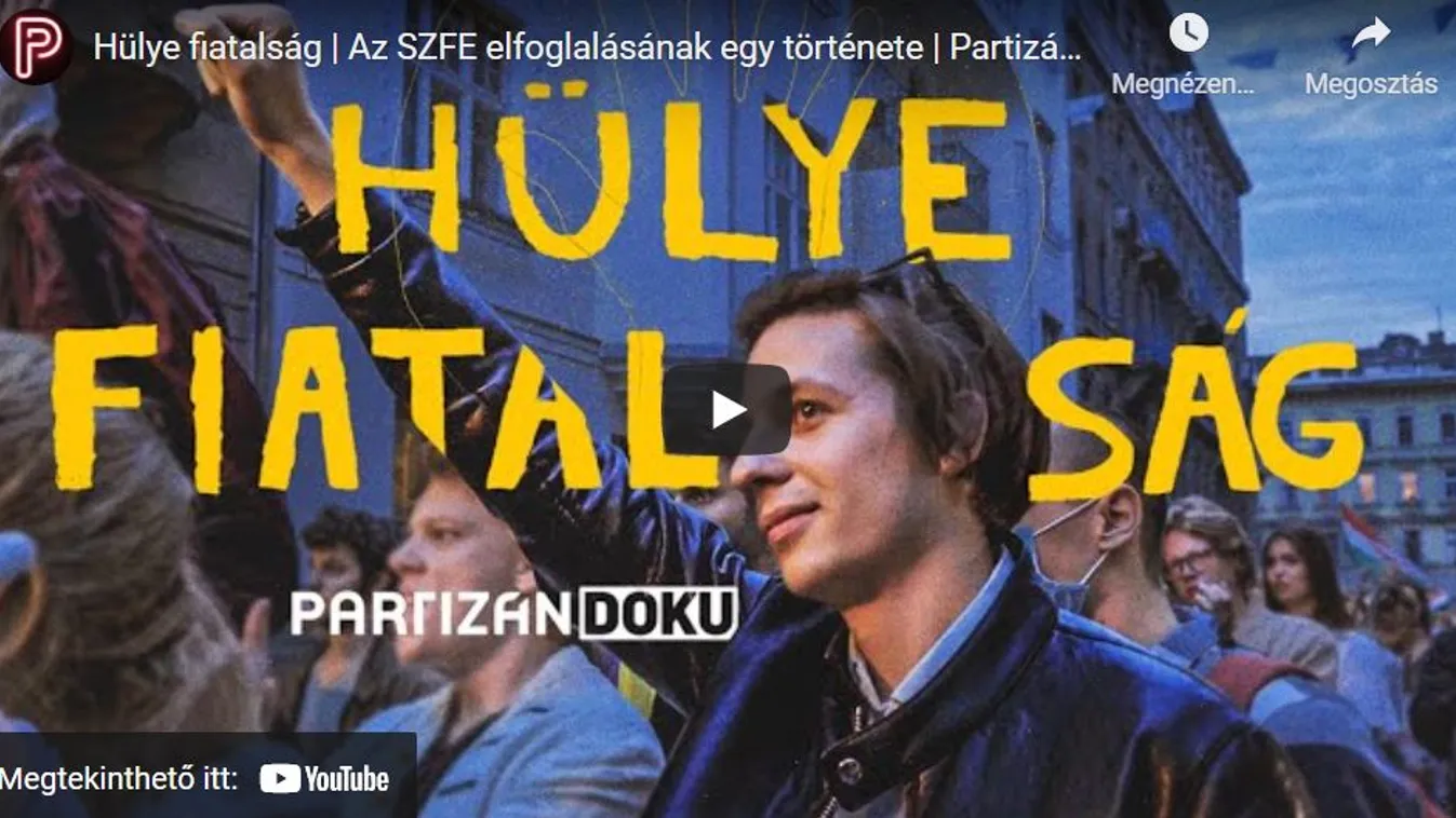 Közzétették az SZFE-filmet: Előre megtervezett volt a forradalom