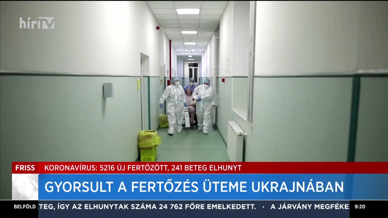 Gyorsult a fertőzés üteme Ukrajnában