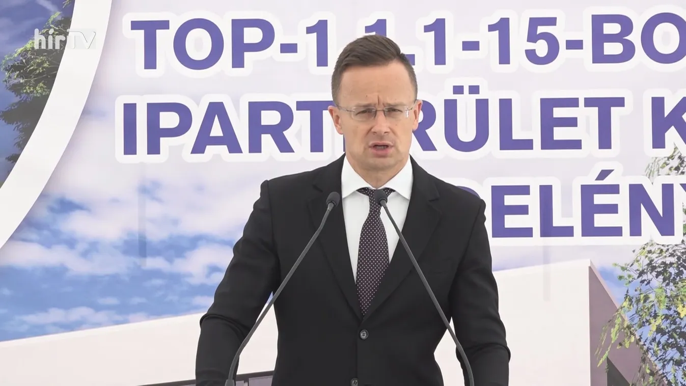 Szijjártó Péter: Az ország a legnagyobb beruházásösztönző programját indította el