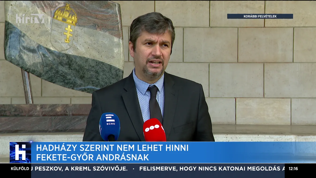 Hadházy szerint nem lehet hinni Fekete-Győr Andrásnak