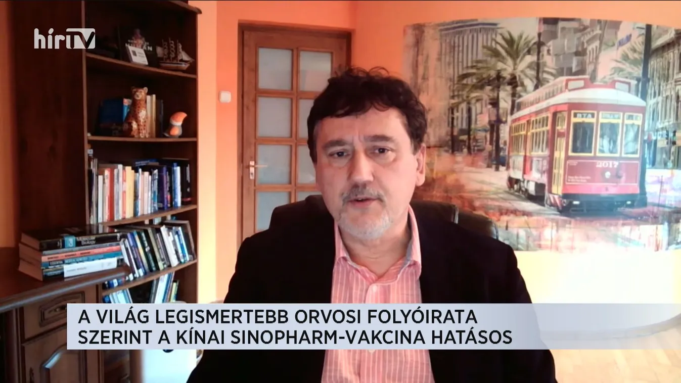 Boldogkői Zsolt: A Sinopharm által generált antitestek hatásosak a dél-afrikai vírusvariánssal szemben is