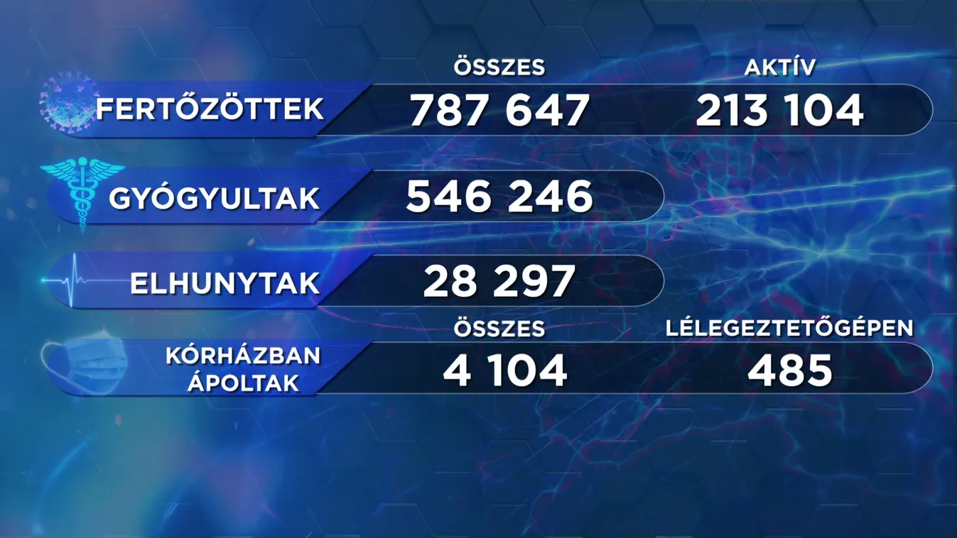 A gyógyultak száma folyamatosan nő