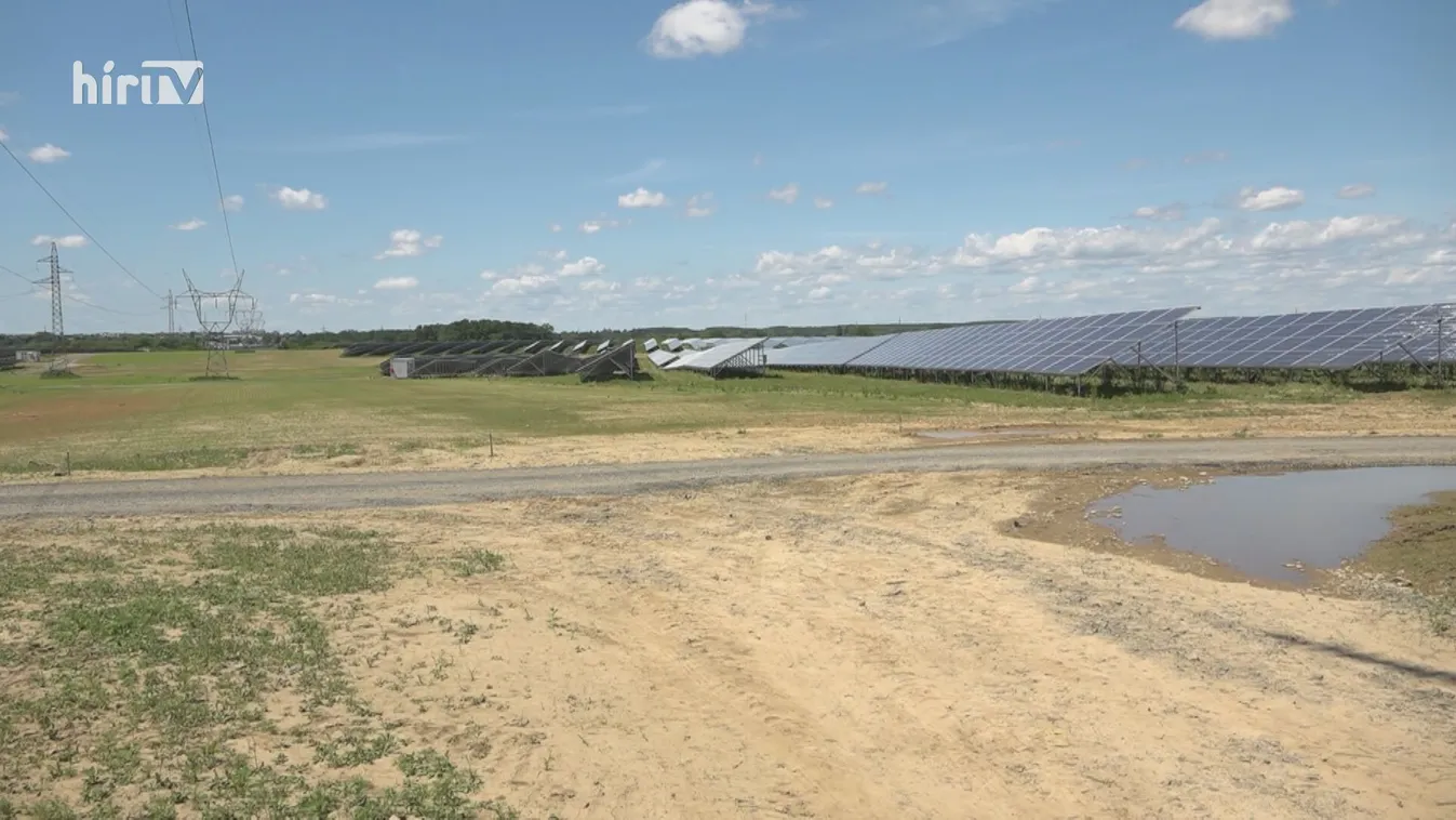 Átadták Közép-Európa legnagyobb napelem parkját