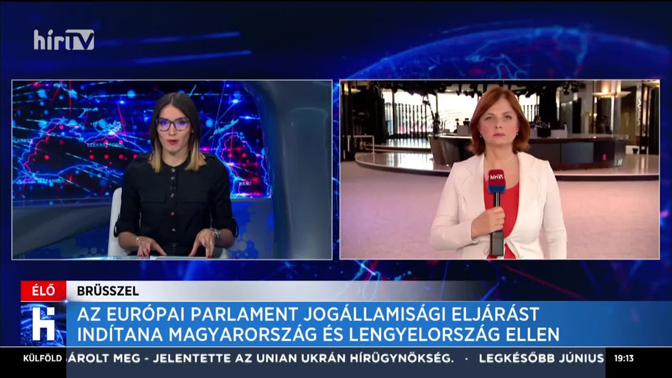 Az Európai Parlament jogállamisági eljárást indítana Magyarország és Lengyelország ellen