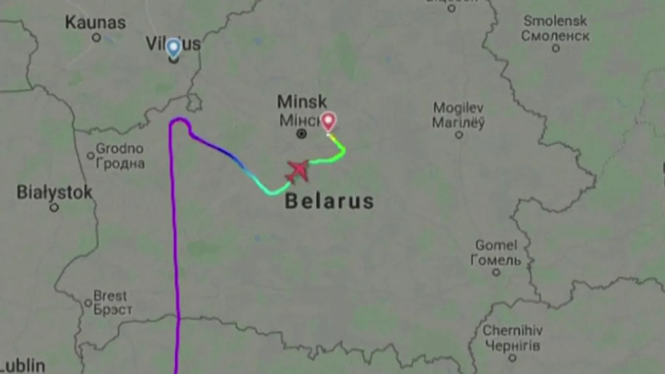 Von der Leyen: A Ryanair gép eltérítése támadás az európai szuverenitás ellen