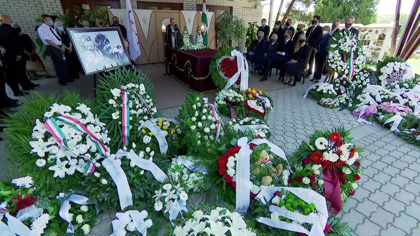 Végső búcsú Igaly Diánától