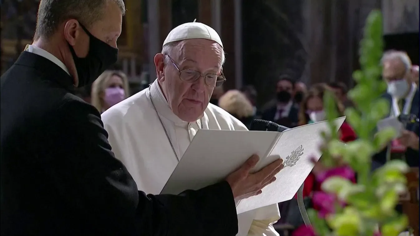 Sokszínű társadalmat szorgalmazott Ferenc pápa