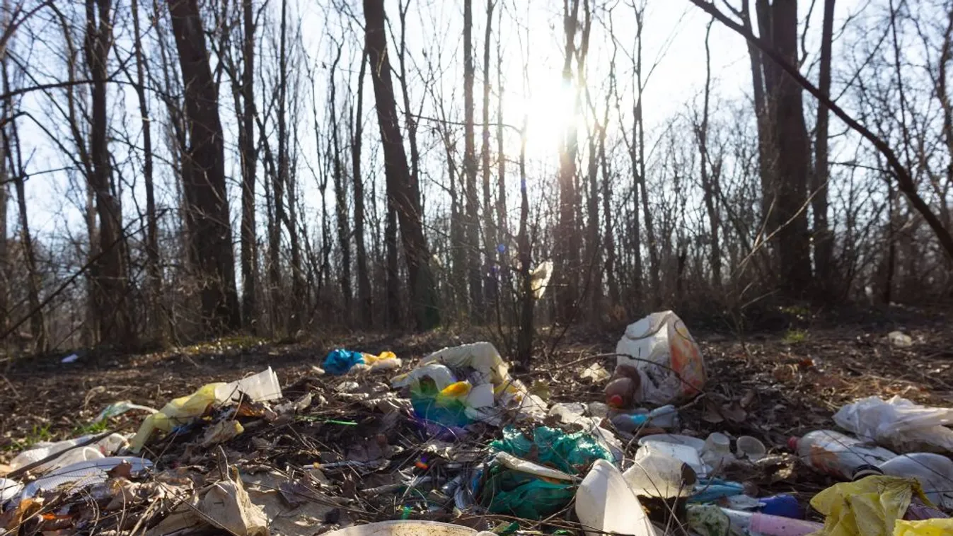 Illegális szemétlerakókat számoltak fel a baranyai erdőségekben