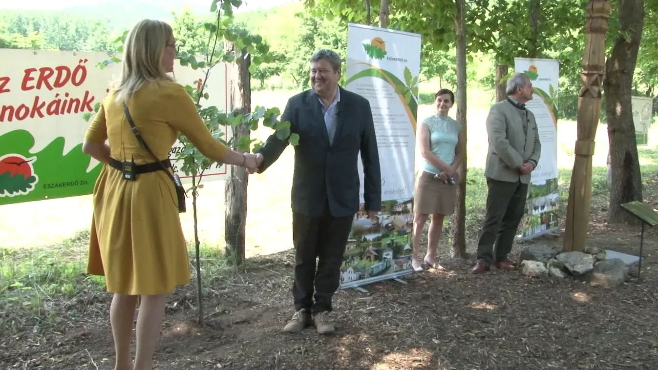 Emlékerdőt avattak Bekénypusztán