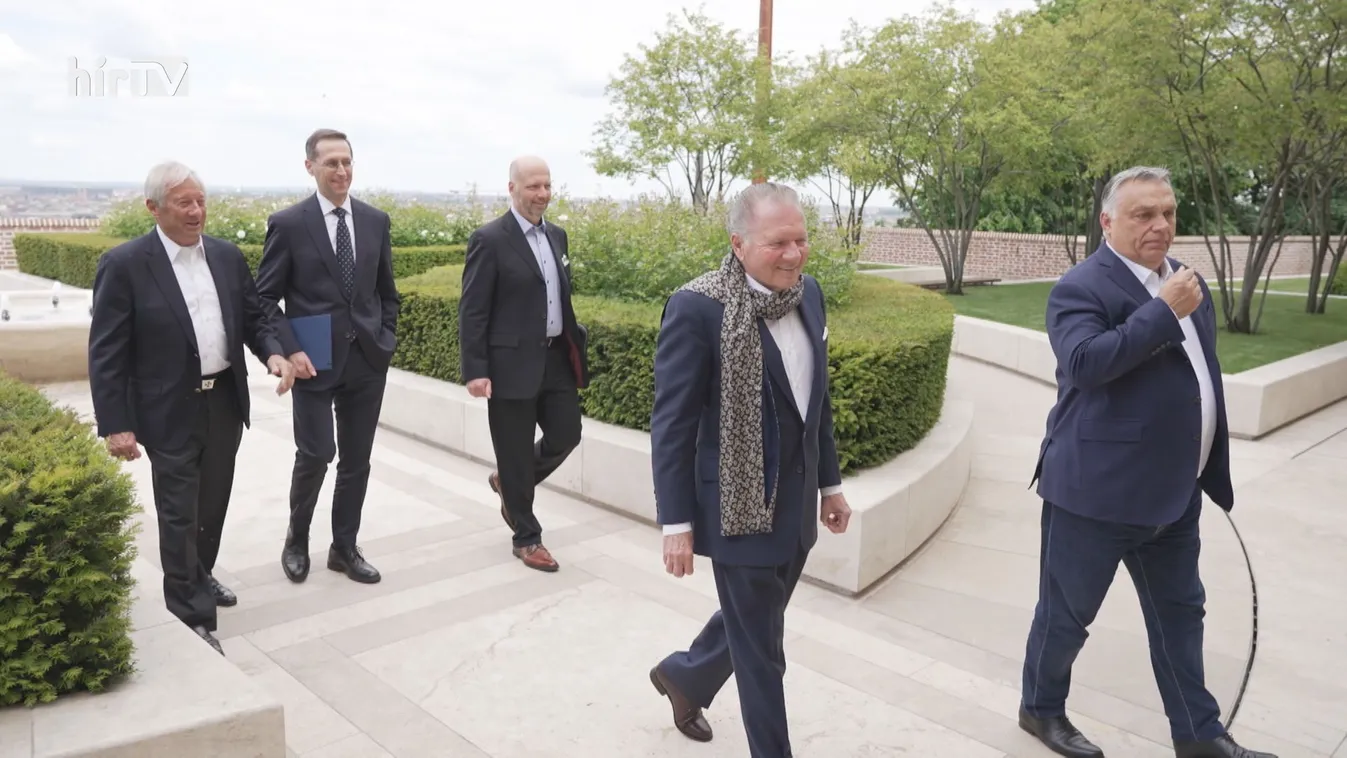 Orbán Viktor fogadta Péterffy Tamás amerikai üzletembert