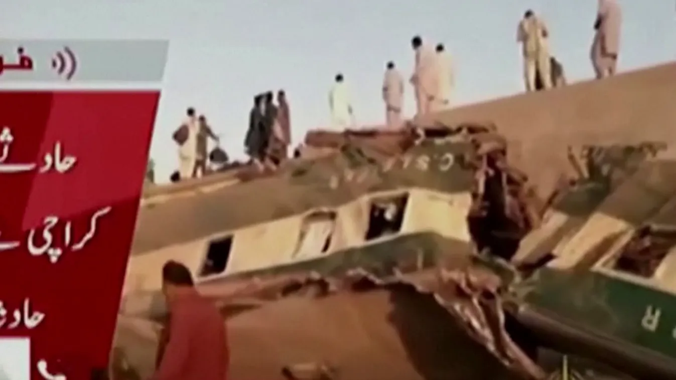 Sok halottja van a vonatbalesetnek