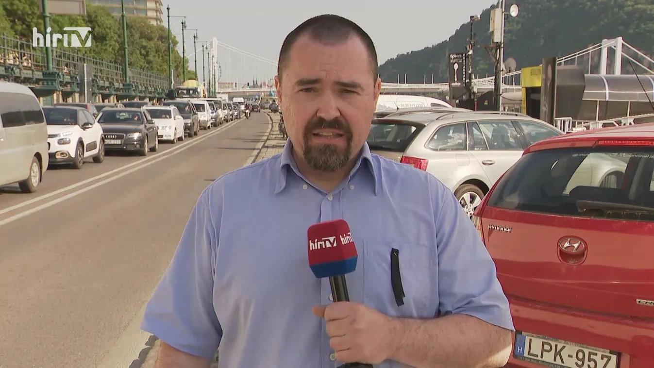 Folyamatosak a dugók Budapesten