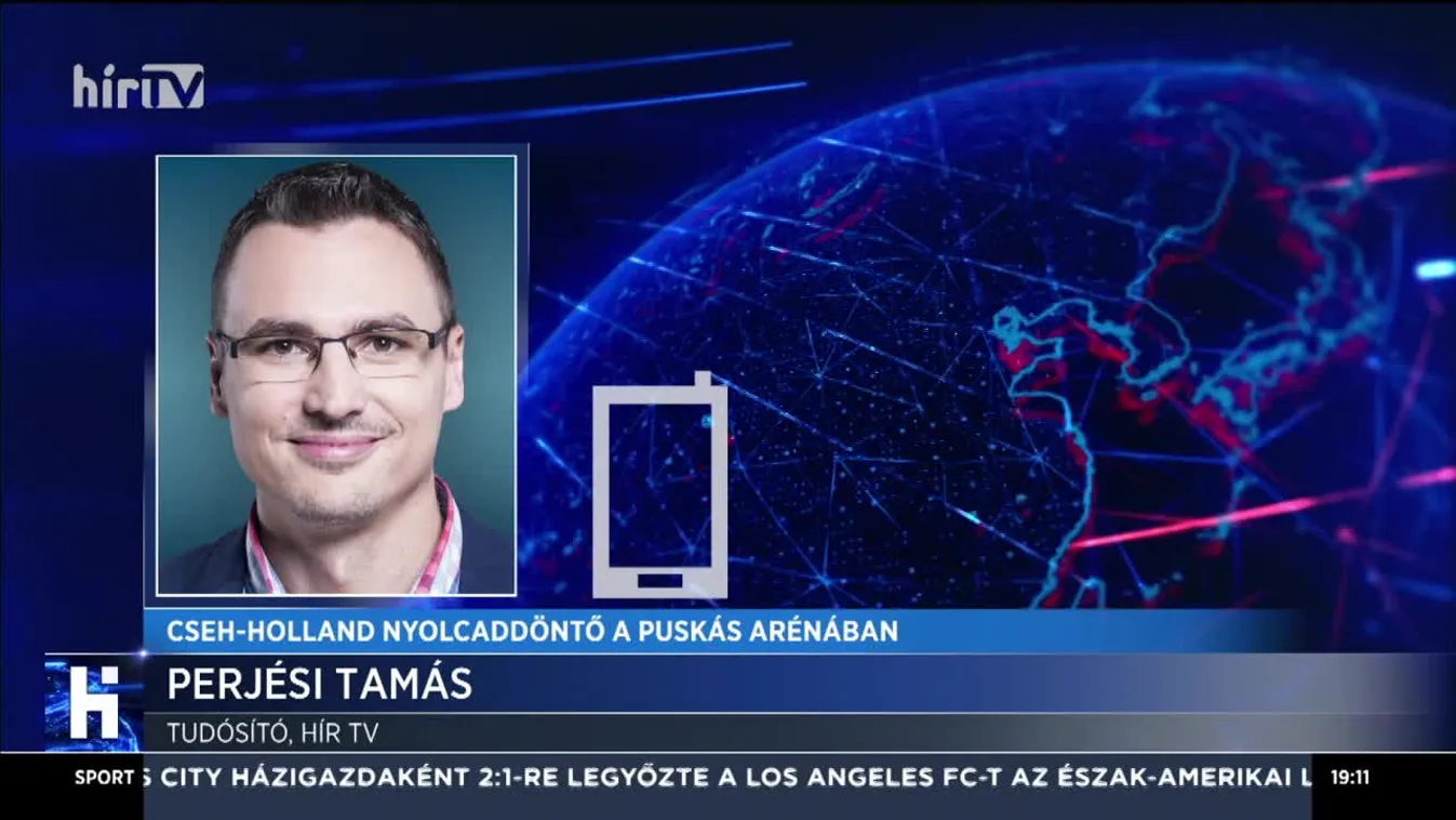 Cseh-holland nyolcaddöntő a Puskás Arénában