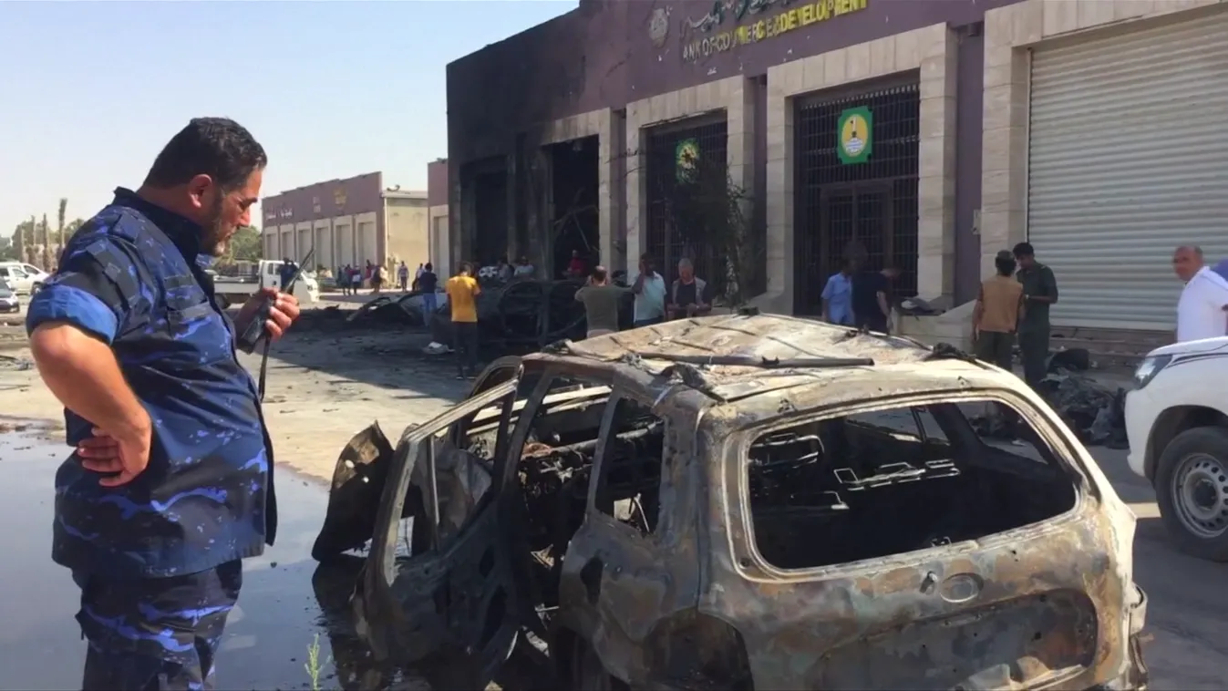 Öngyilkos merénylet Líbiában