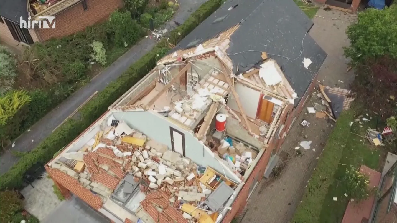 Tornádó csapott le Nyugat-Európára