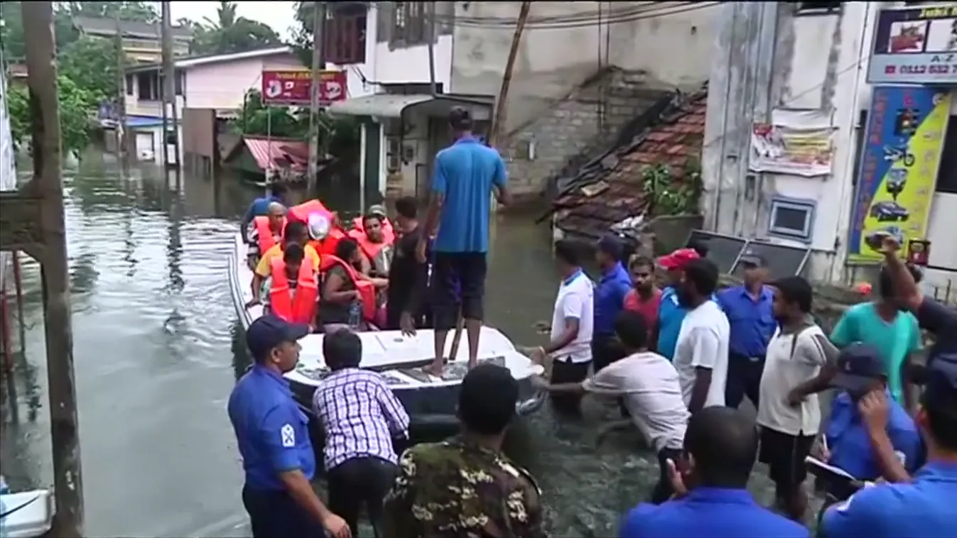 Több halottja van a Srí Lanka-i áradásoknak