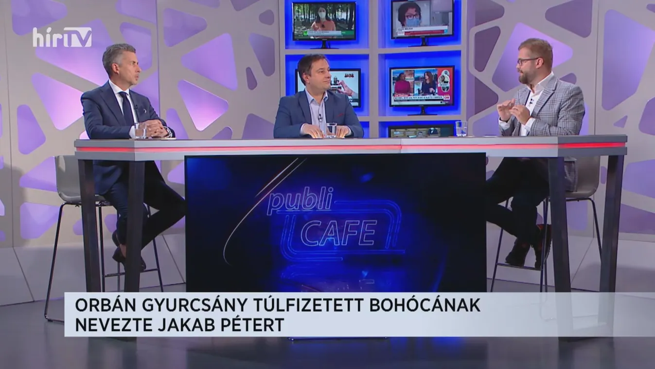 Publi Cafe: Amit Jakabtól, Szabótól és Gyurcsánytól látunk, az a politikai prolizmus legalja