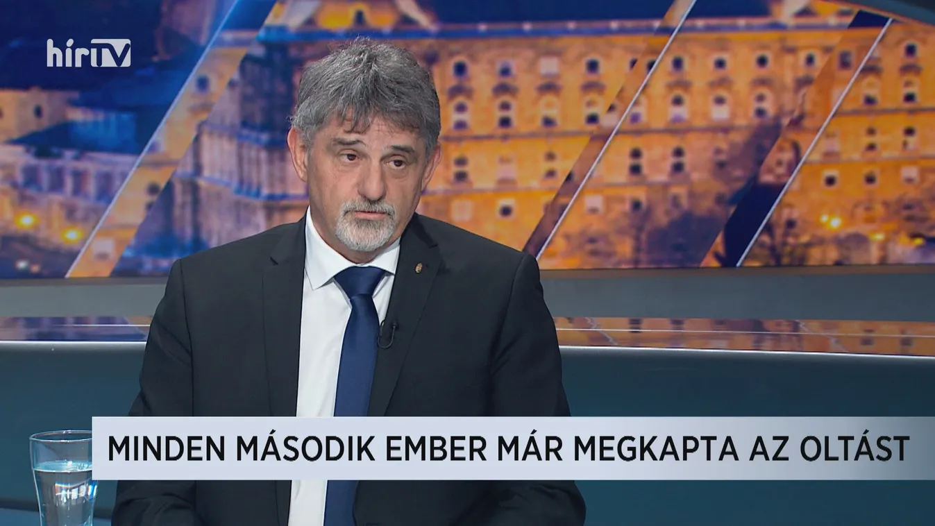 György István: Minden második ember már megkapta az oltást