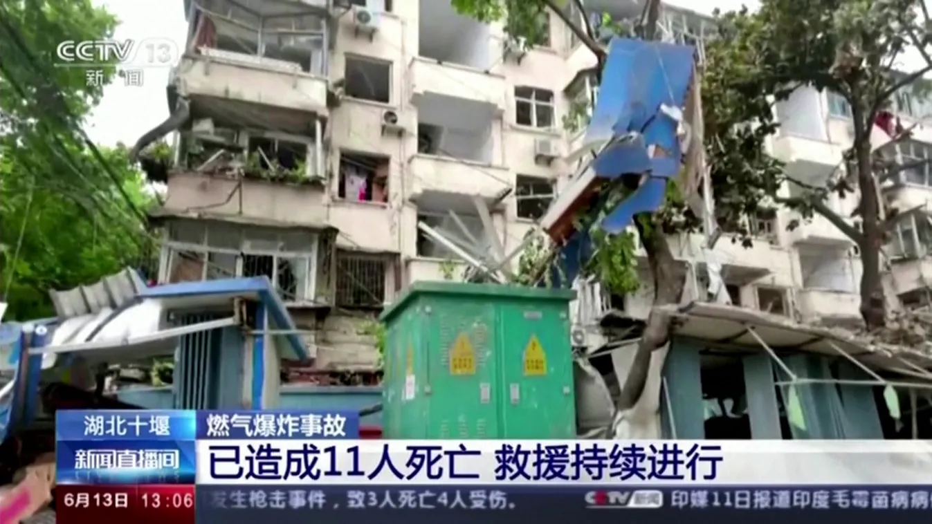 Felrobbant egy gázvezeték Kínában, többen életüket vesztették