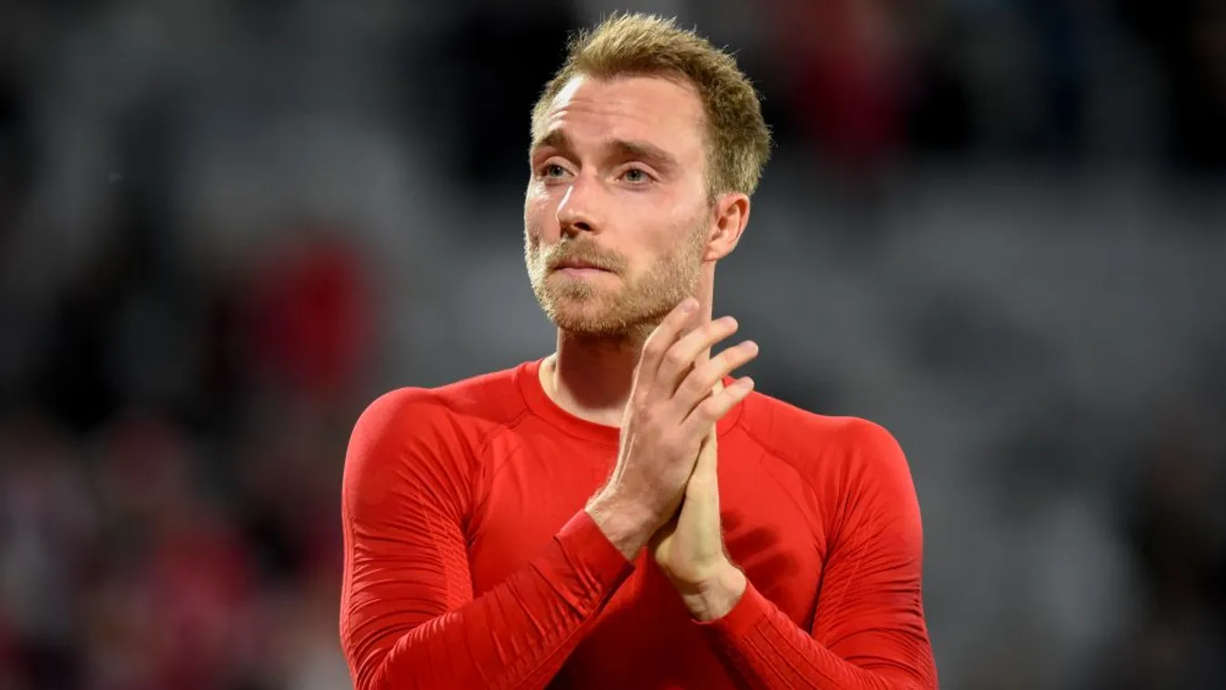 Eriksen üzent a kórházból