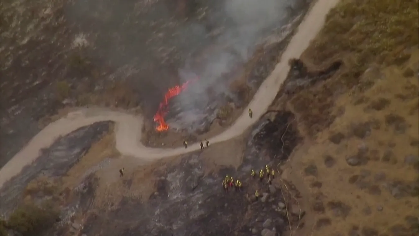 Tűz pusztított San Diego térségében