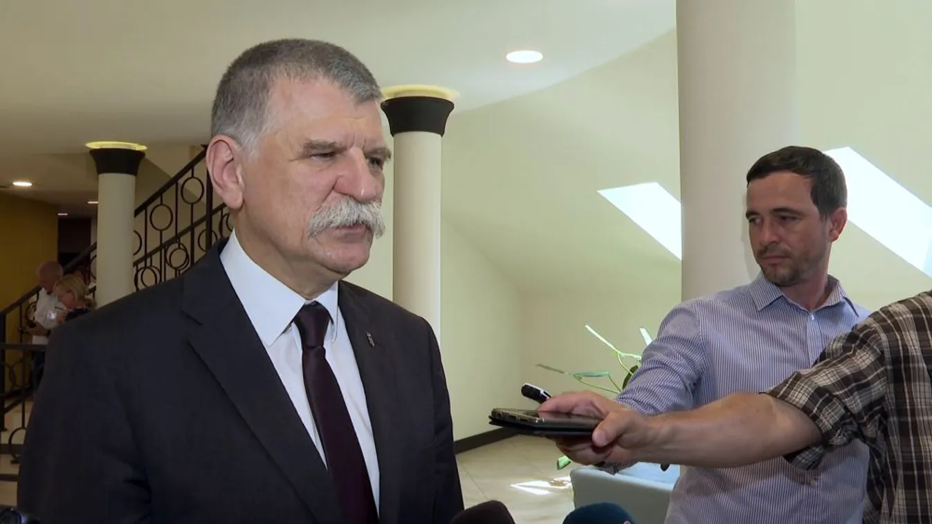 Így telt Kövér László két napja