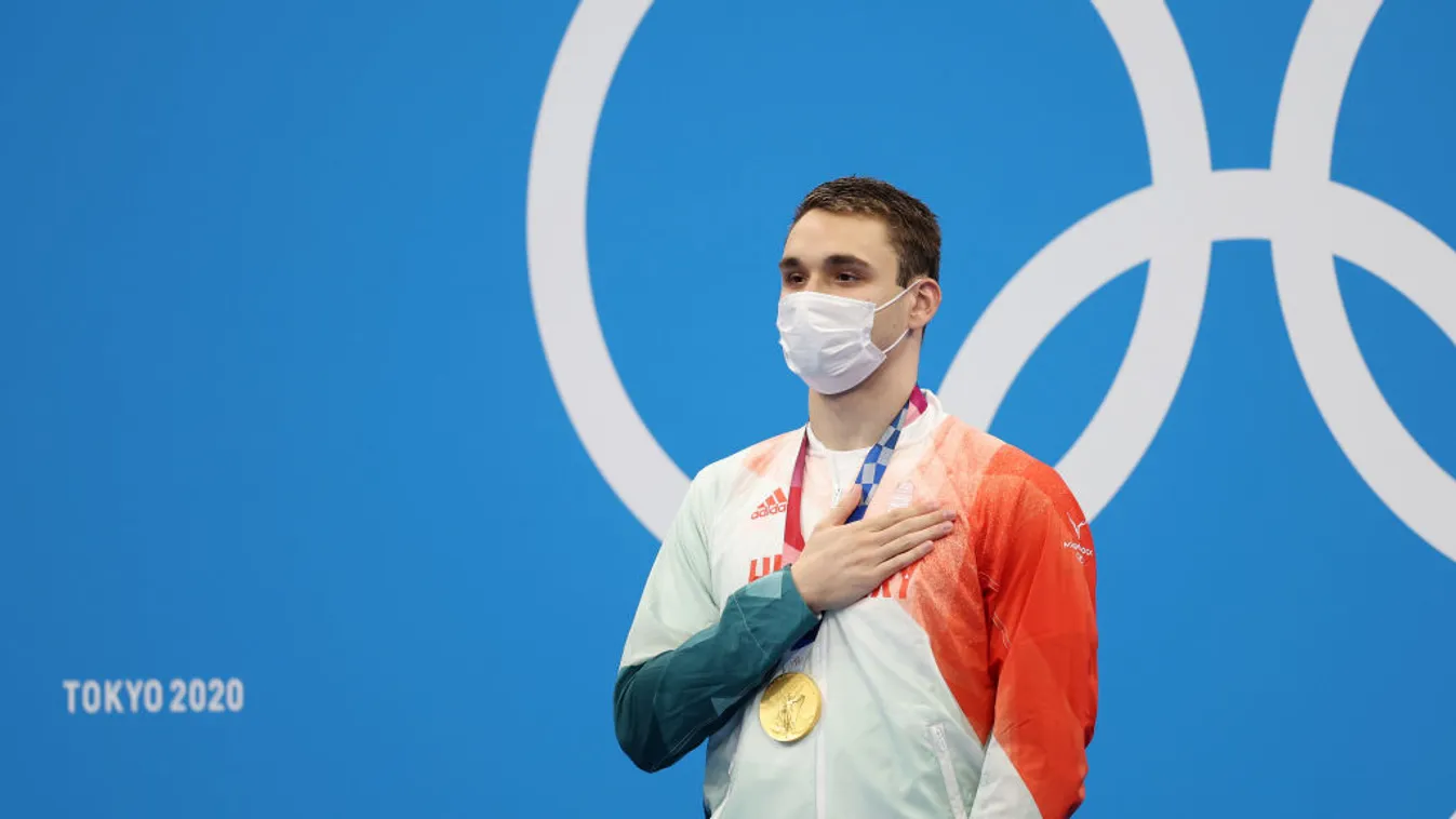 Milák Kristóf olimpiai bajnok 200 méter pillangón