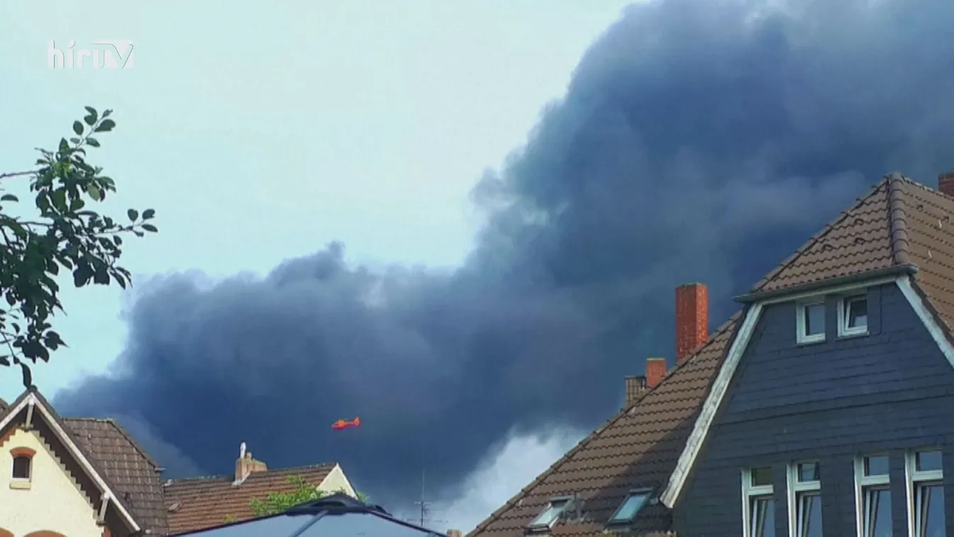 Robbanás történt egy német vegyipari gyárban