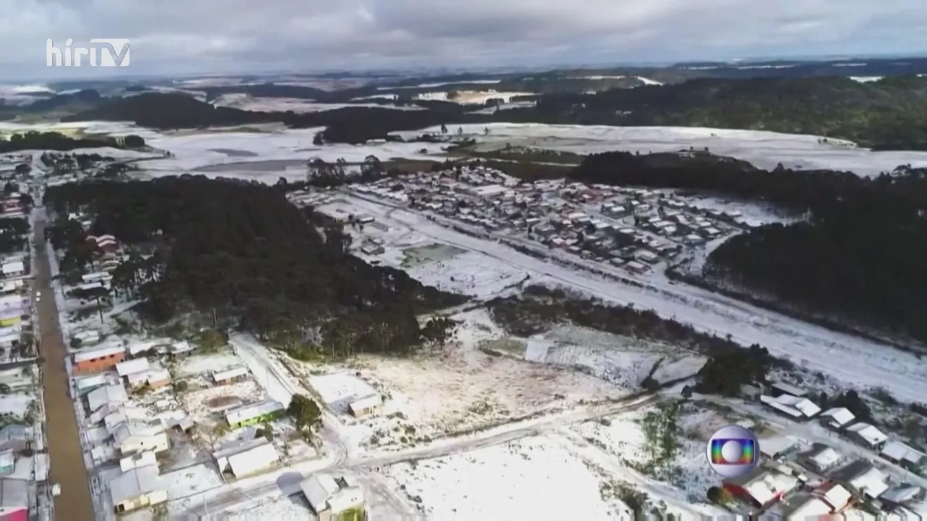 Leesett a hó Brazíliában
