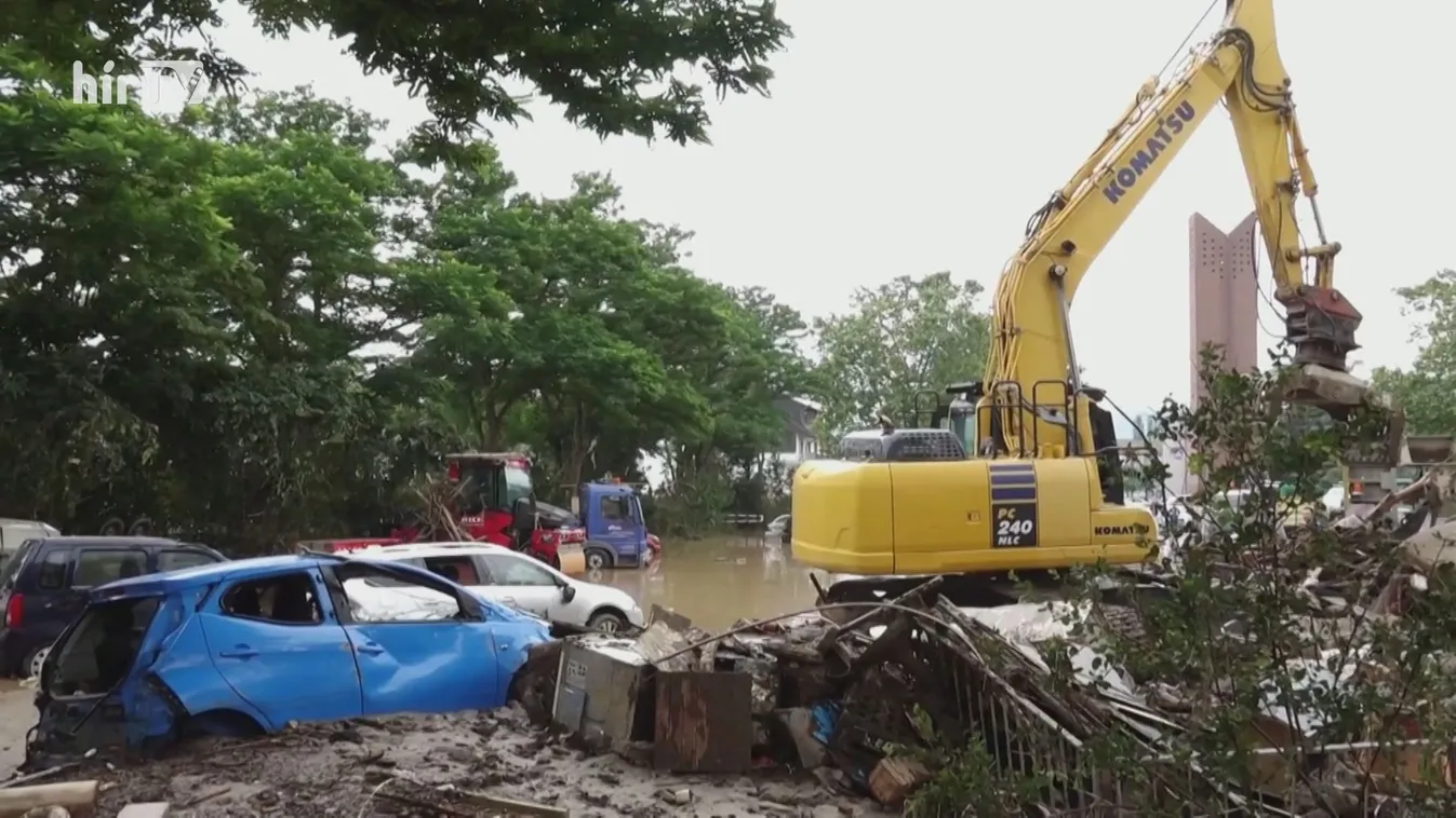 Több milliárdos a kár Németországban, heteket vesz igénybe a romeltakarítás