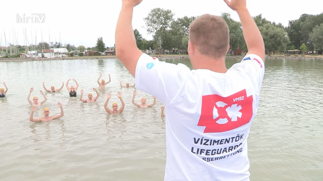 Vízimentő-képzés Keszthelyen