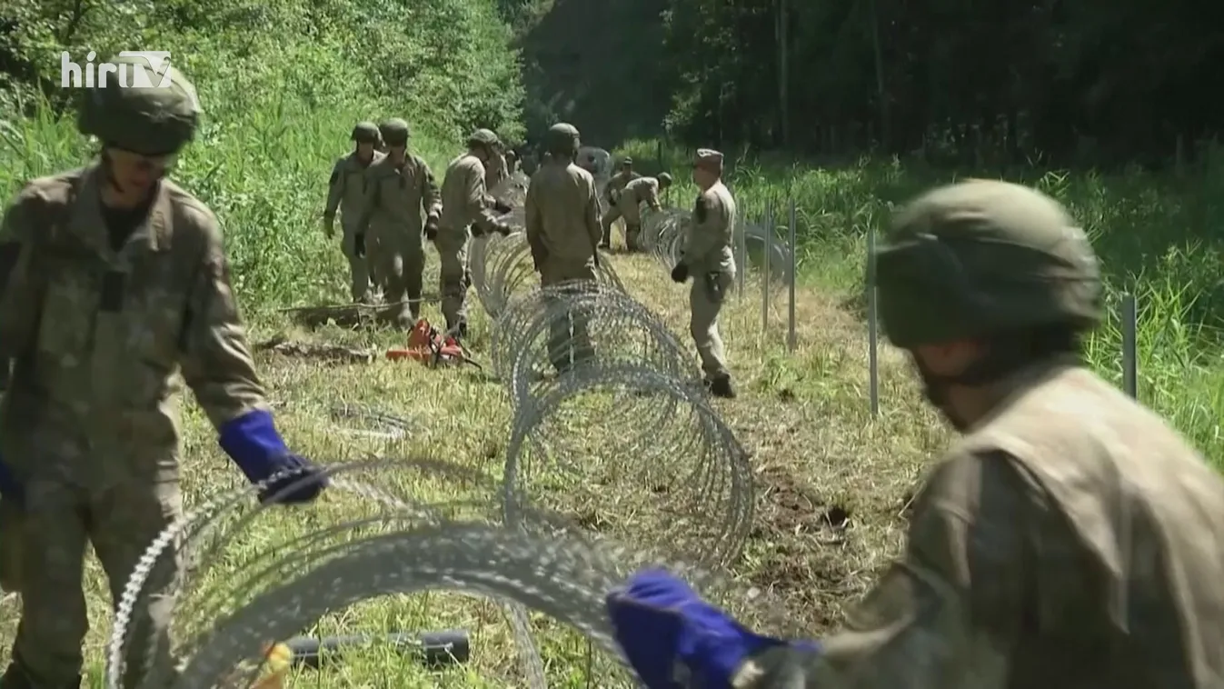 Litvánia határkerítést épít a fehérorosz határon
