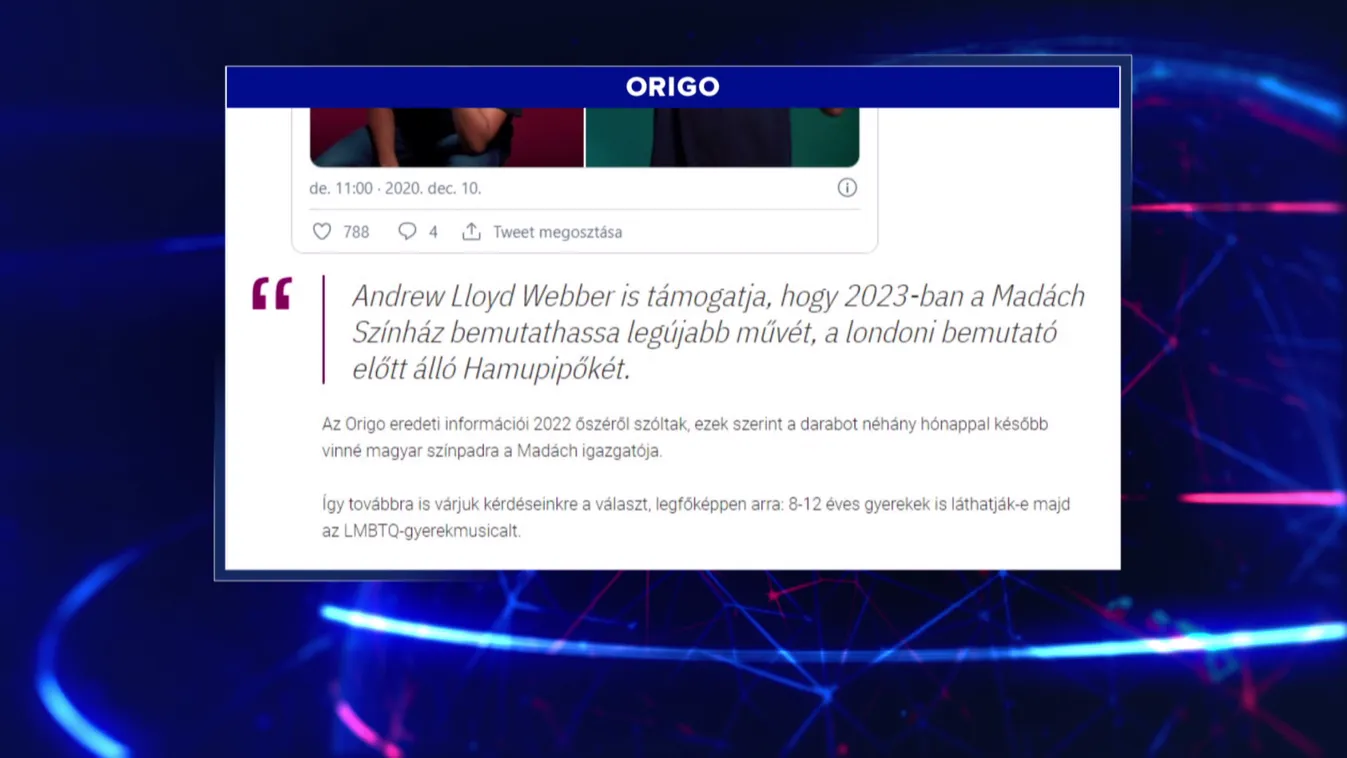 LMBTQ-gyerekmusical bemutatójára készülnek a Madách Színházban