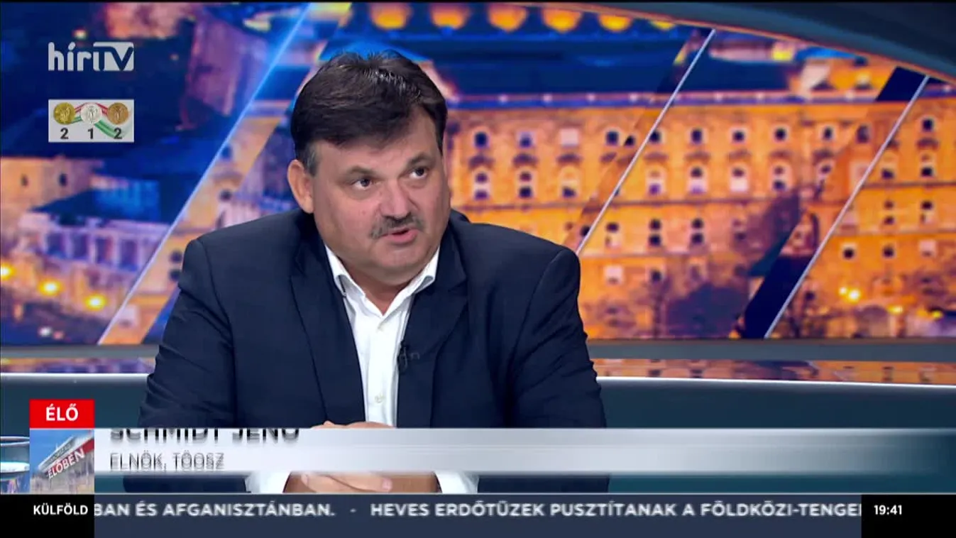 Magyarország élőben Schmidt Jenővel (2021-07-29)