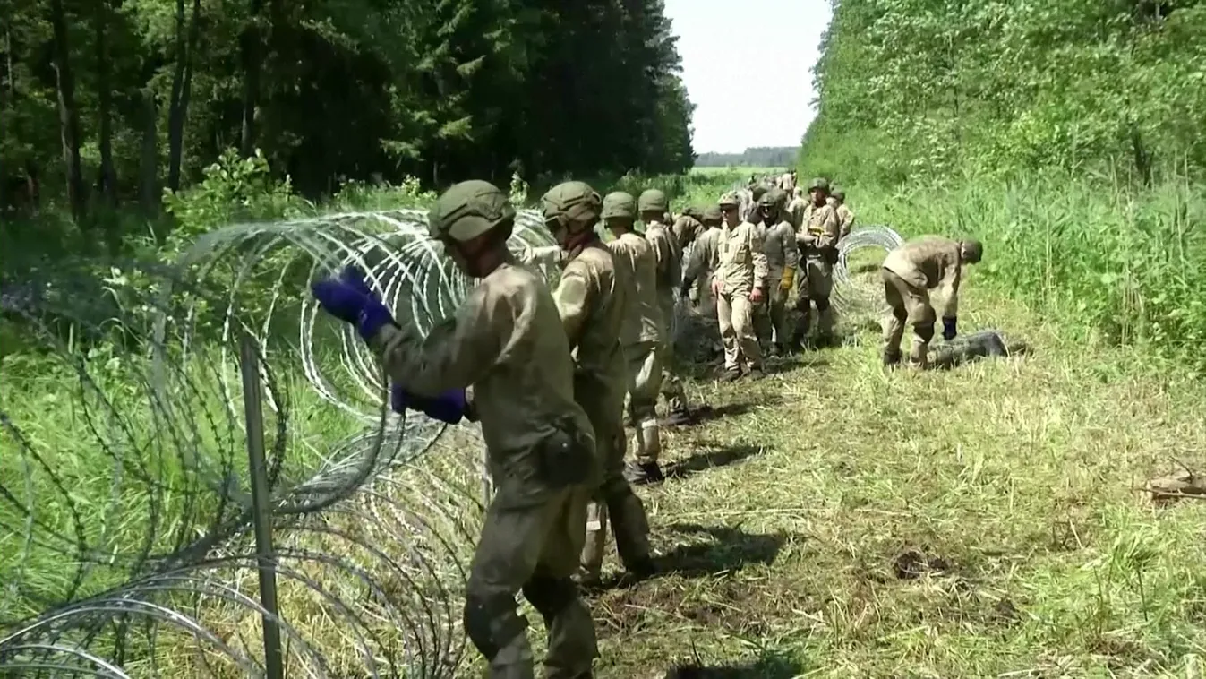 41 millió euróból épít kerítést Vilnius, így próbálja visszatartani a migránsokat