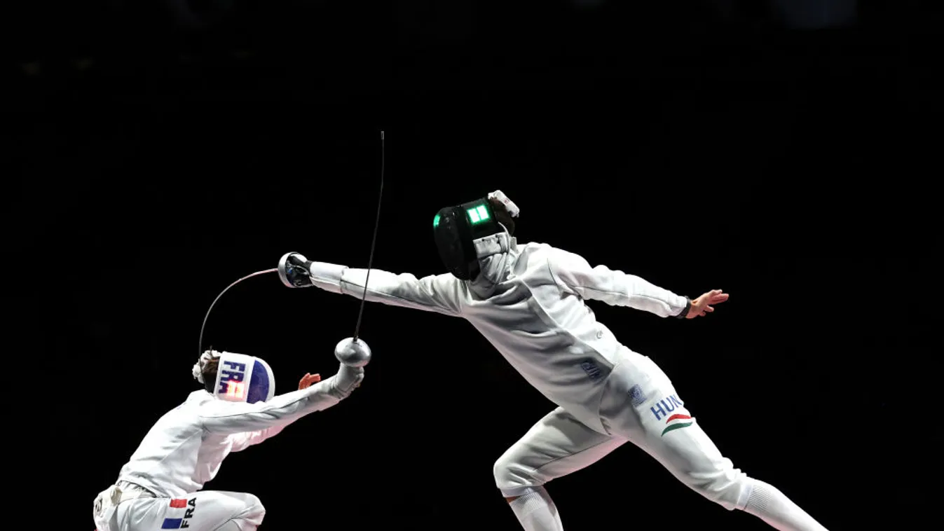 Ezüstérmes a párbajtőröző Siklósi Gergely