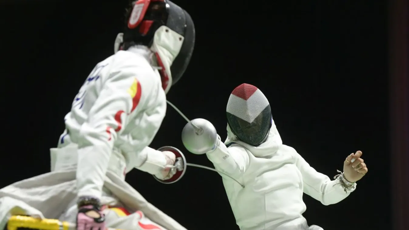 Veres Amarilla paralimpiai aranyérmes párbajtőrben