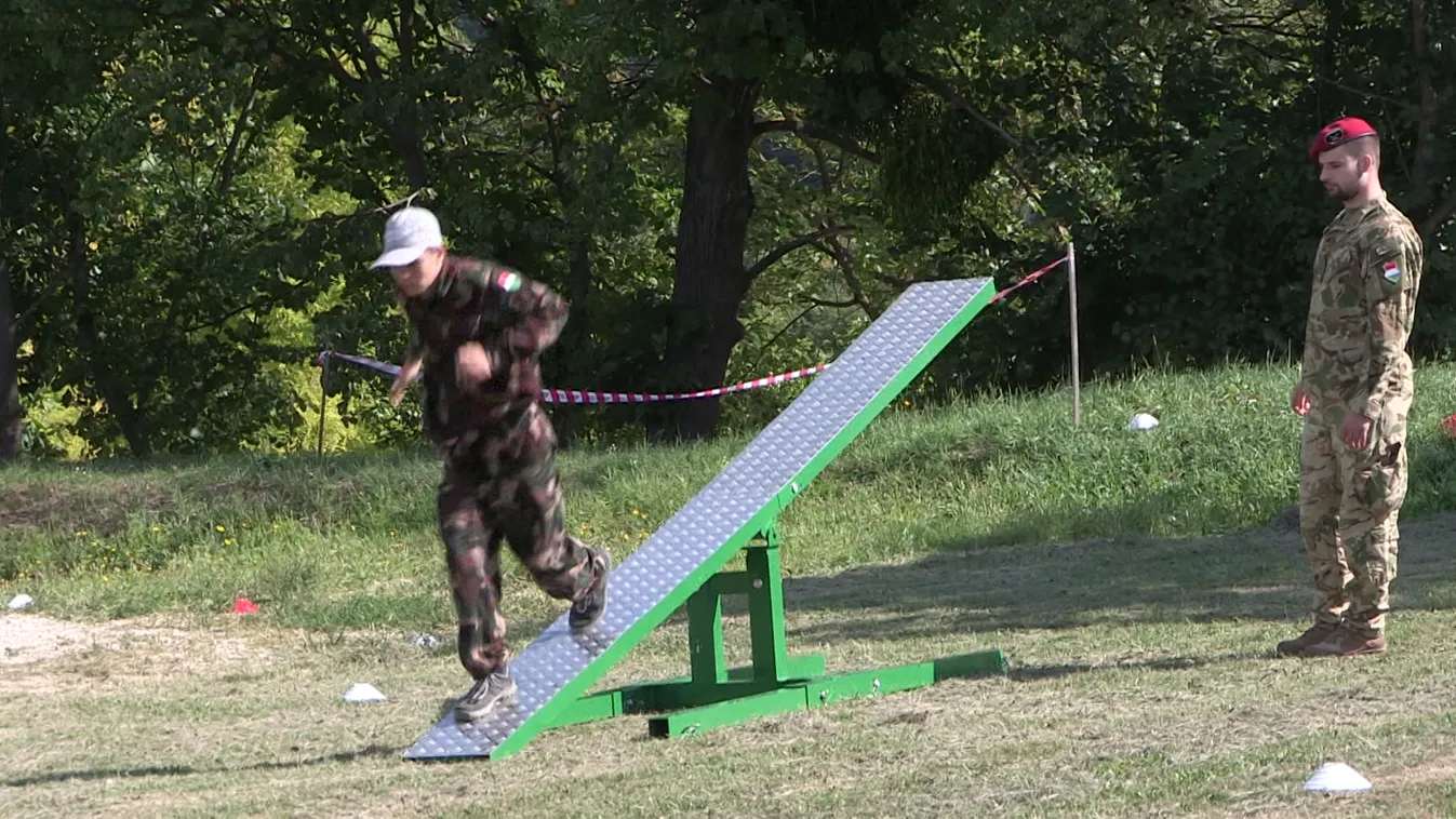 Honvédelmi tábor Zalaszabarban