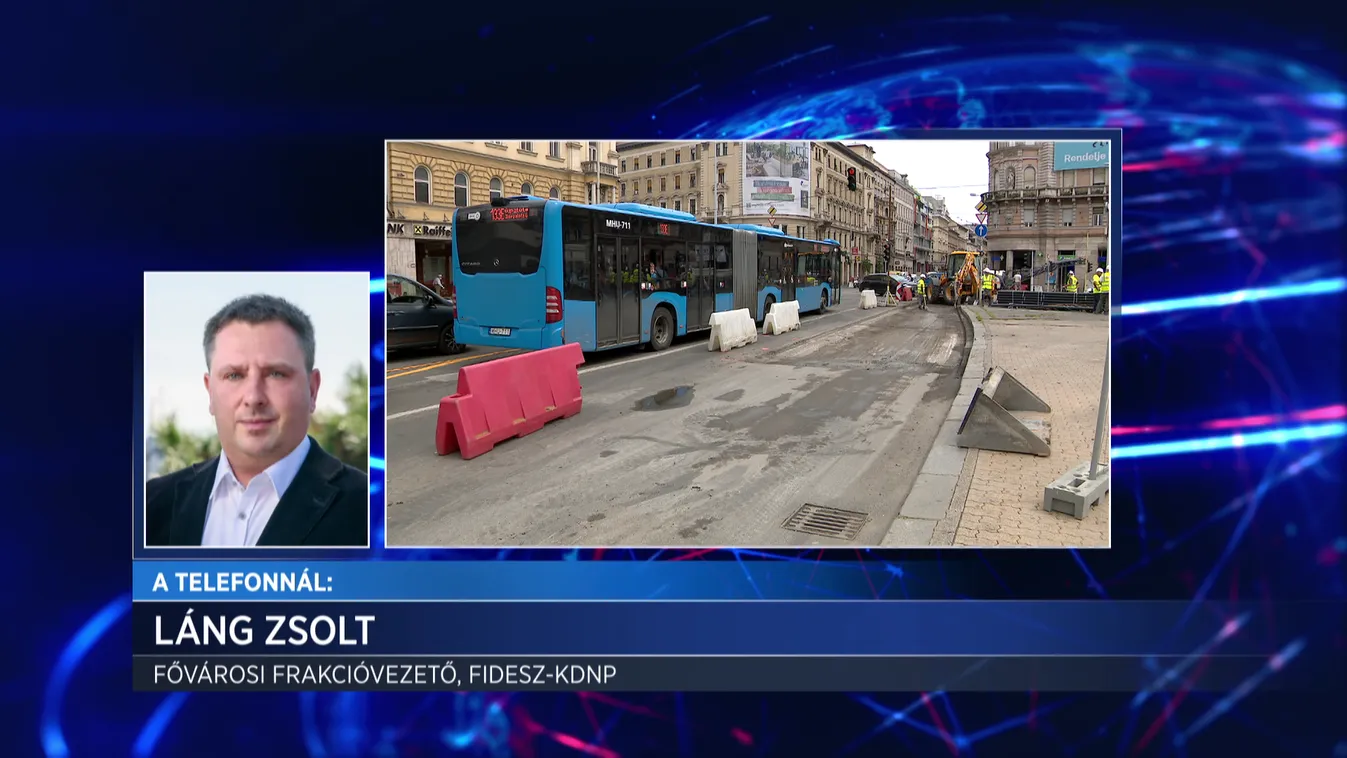 Iskolakezdés előtt újabb forgalomkorlátozások a Blaha Lujza térnél