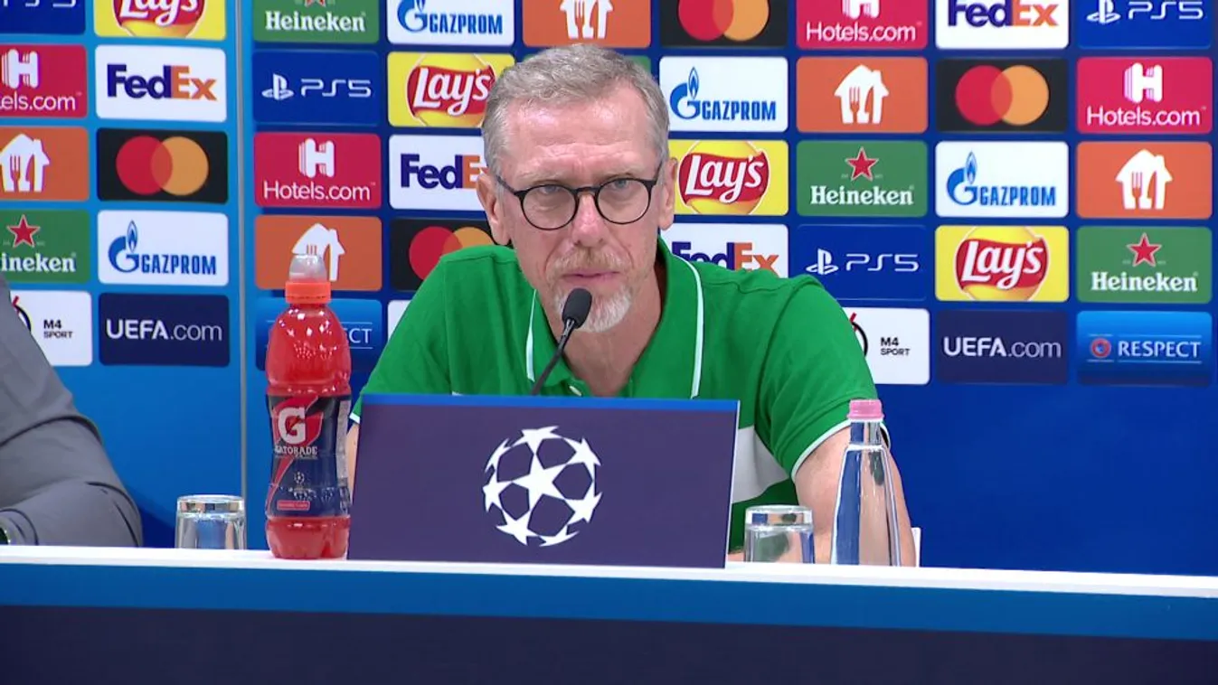 Stöger: A szurkolók egy harcos Ferencvárost láthatnak a visszavágón