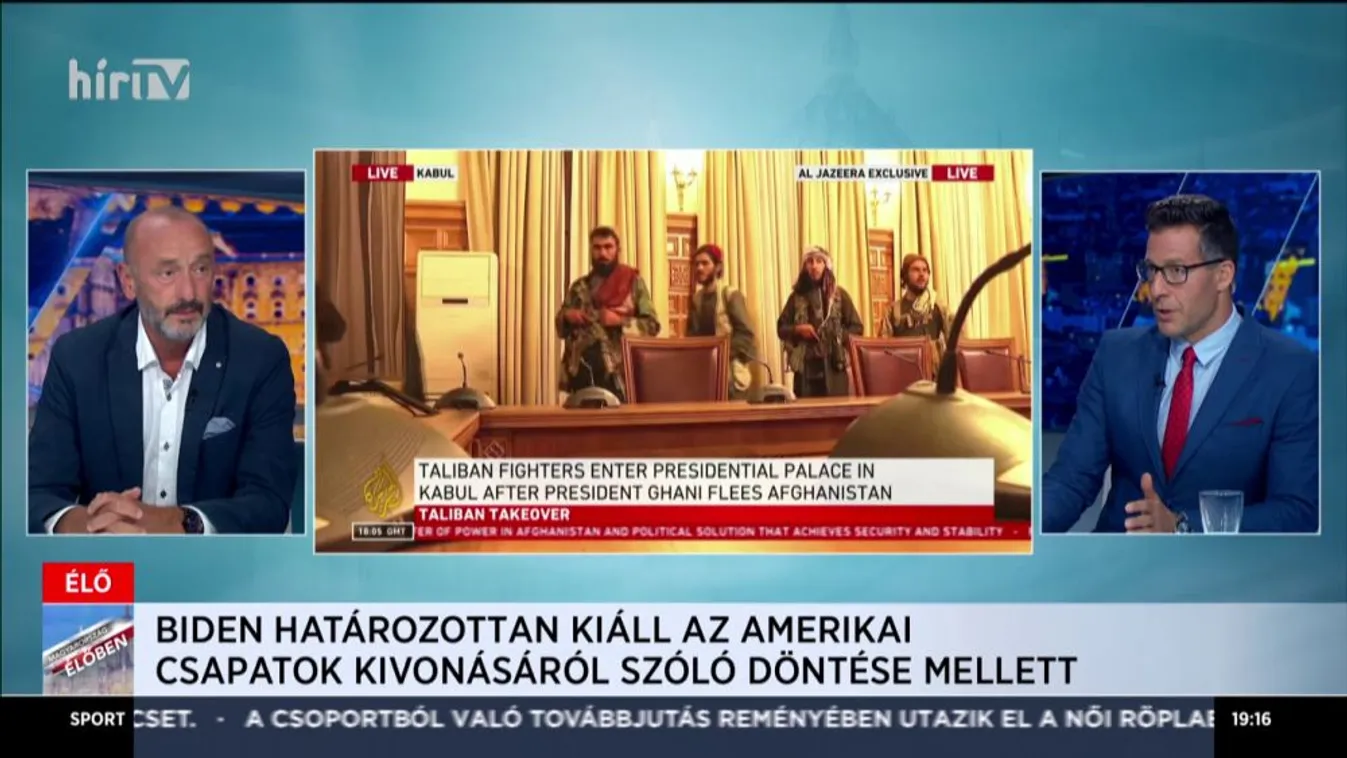 Horváth József: Az amerikaiak kivonulása felhívás volt keringőre