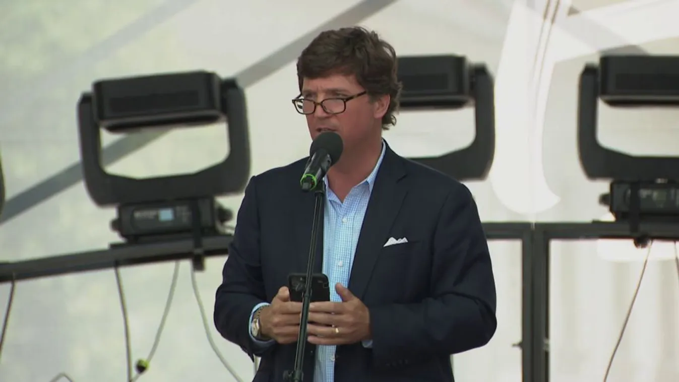 Műsorváltozás - Tucker Carlson előadás a HírTV műsorán