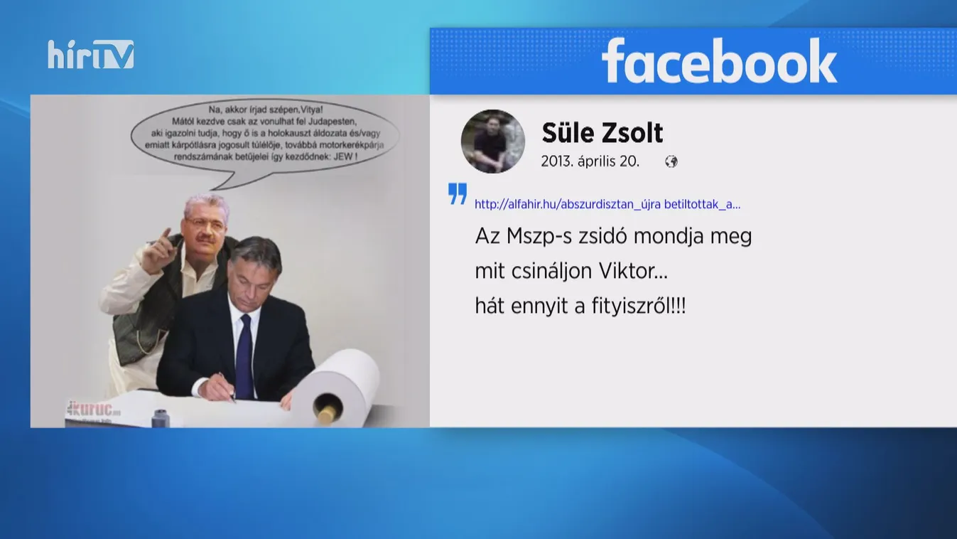 Újabb antiszemita jobbikos jelölt