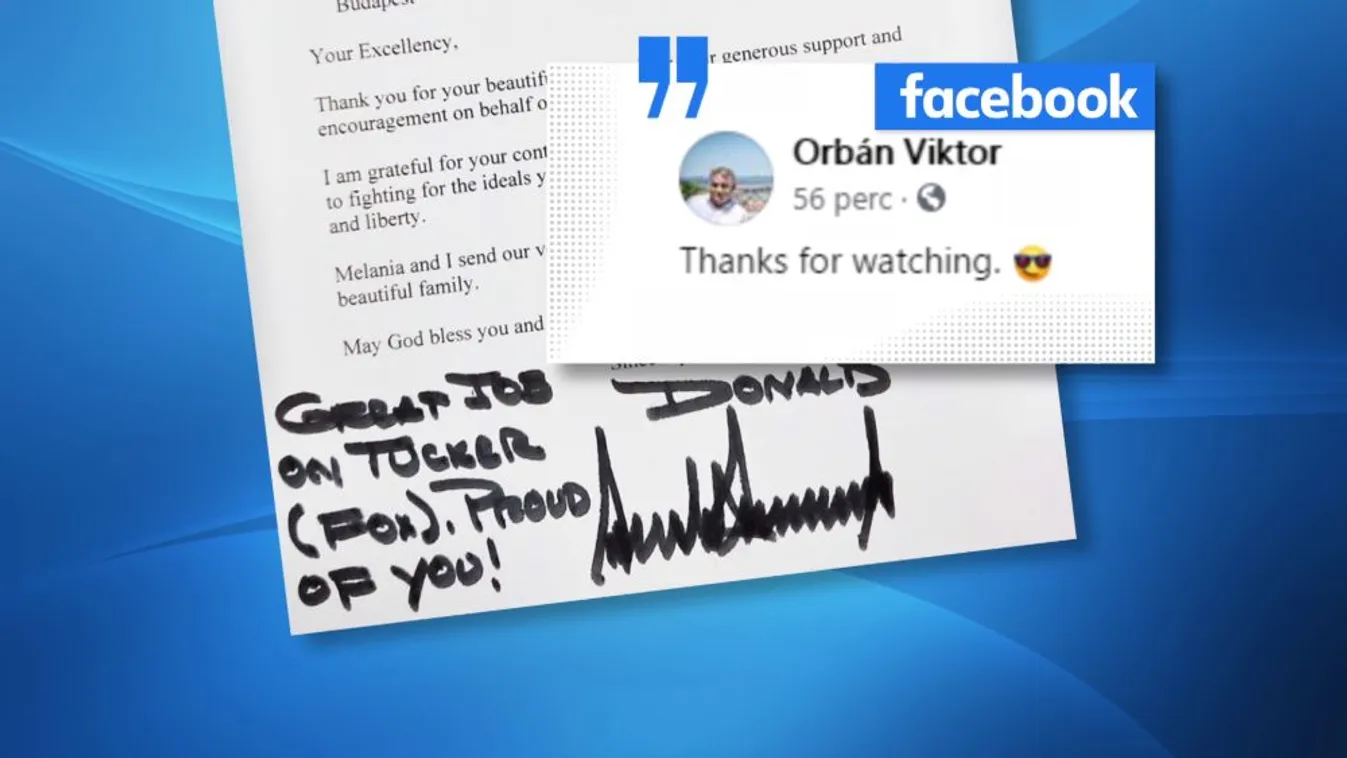 Donald Trump gratulált Orbán Viktornak
