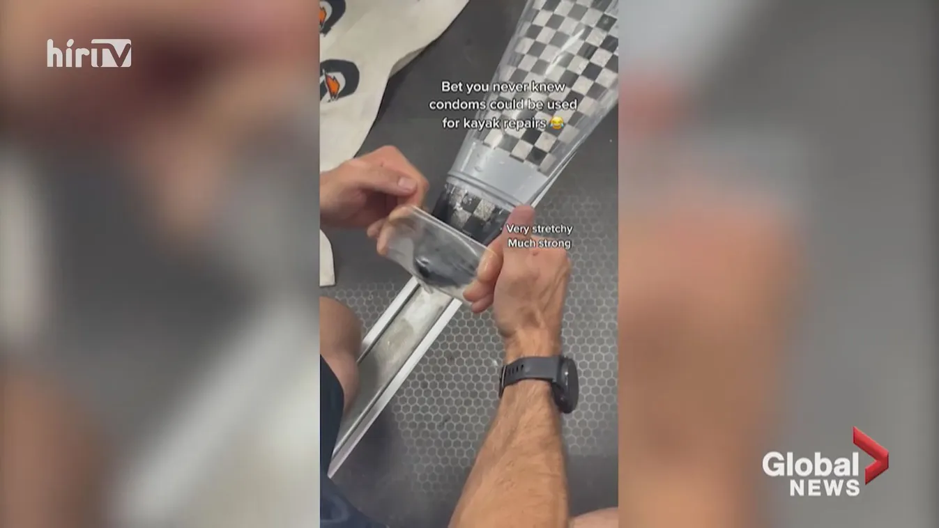 Óvszerrel javította meg a kajakot, olimpiai bronzérmes lett