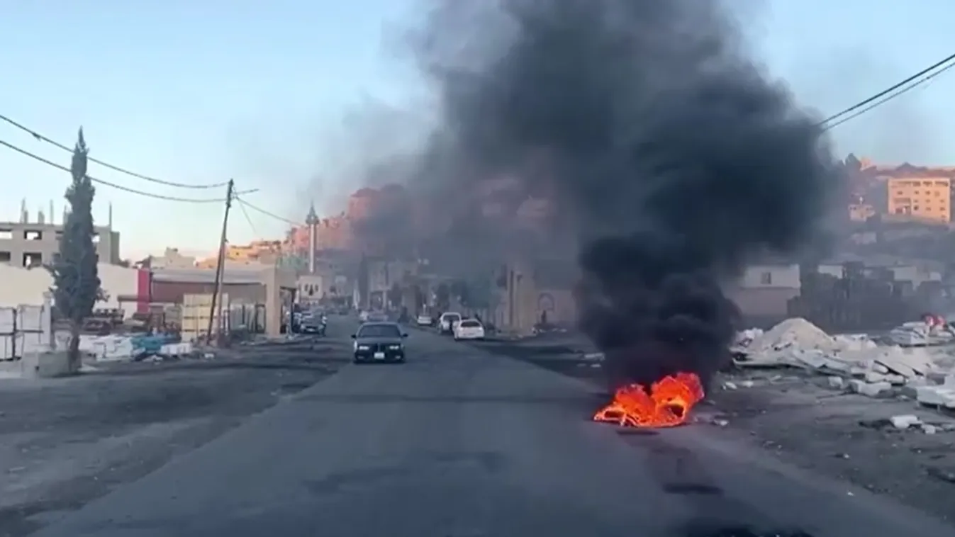 Heves harcok voltak Ciszjordániában